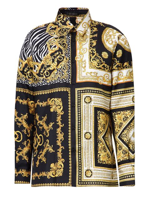 plus size versace shirts|cheap versace shirts for sale.